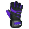 thumbnail image 4 of MRX Weightlifting Gloves Wrist Wrap Support Body Building Gym Purple XL, 4 of 6