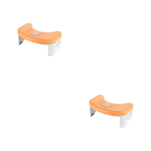 Taburete de Baño Injueey PP Resistente al Desgaste Color Blanco Amarillo Azul