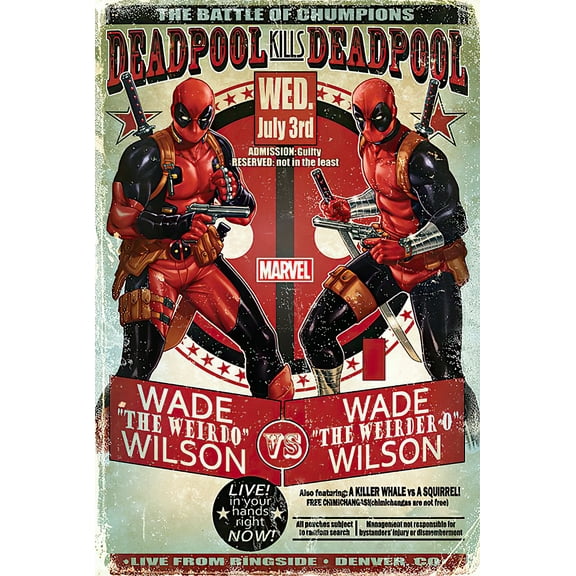 Deadpool - Marvel Comics Poster / Print (Deadpool Vs. Deadpool - Promo)