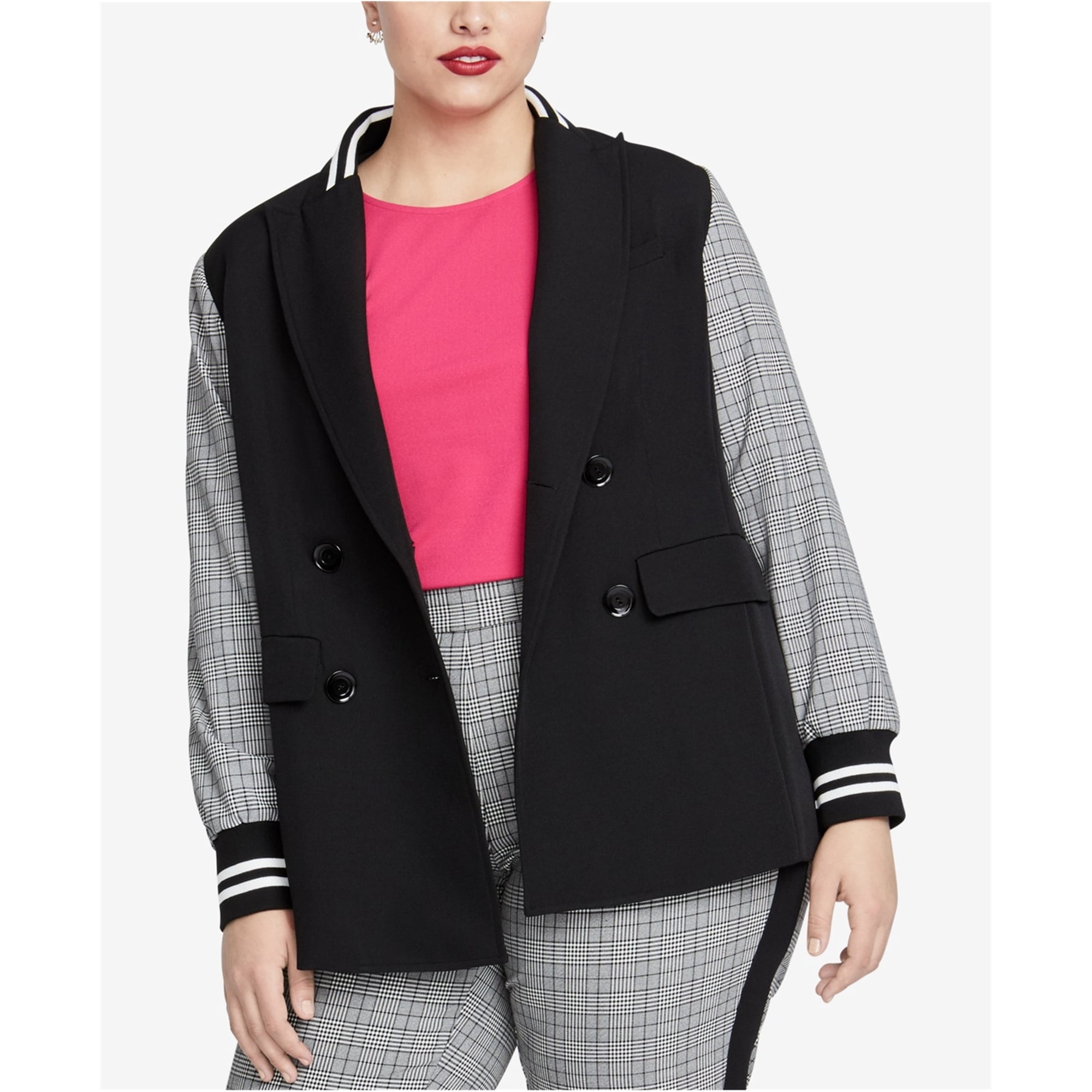 Rachel Roy Womens Peyton Blazer Jacket 