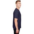 thumbnail image 2 of Champion Mens Short Sleeve Ring Spun T-Shirt, M, Navy, 2 of 3