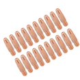 thumbnail image 4 of Punta de contacto M6 de cobre para Binzel 24KD MIG/MAG antorcha de soldadura resistente y duradera (1,0 mm), 4 of 8