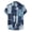 Blue, variant on Hawaiian Shirts Button Down Short Sleeve Beach Shirts Summer Casual Aloha Shirts (Blue,3XL)