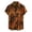 Orange, variant on Shirts for Men Hawaiian Vintage Printed Short Sleeve Button Down Shirts Casual Lightweight Beach Shirt