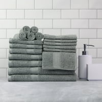 Mainstays Basic 18-Piece Bath Towel Set Collection