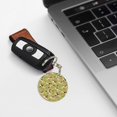 thumbnail image 6 of Naloa Running Beagle Print Round Keychain Keychain Key Ring, Key Tag, Key Chain Bulk for Gift Accessories (Round), 6 of 7