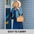 thumbnail image 6 of Pioneer Flower Floral Print Pattern Drawstring Lunch Bag Women - Drawstring Lunch Bag Insulated for Work Office - Stain-Resistant Large Lunchbags for Women with Multi-Pockets, 6 of 6