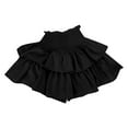 thumbnail image 4 of Fgnfyis Women's A-Line Pleated Skirt with Built In Shorts Casual Summer Skirt for Daily Wear Comfortable Stretchy Flowy Midi Length Black S, 4 of 6