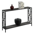 thumbnail image 2 of Town Square Metal Frame Console Table with Shelf, 2 of 2