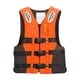 thumbnail image 4 of Chaleco Salvavidas Para Adultos, Resistente, Para Kayak, Rafting Y Otros Deportes Acuáticos Al Aire Libre. Talla XL, Color Naranja., 4 of 9