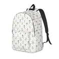 thumbnail image 1 of Easygdp Dancing Dogs Mochila de Lona Resistente para Laptop, Compatible con Laptops de 15 a 17 pulgadas, Ideal para Escuela, Trabajo y Viajes-Medium, 1 of 5