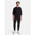 thumbnail image 3 of Athletic Works Men's and Big Men's Fleece Jogger Sweatpants, Sizes XS-5XL, 3 of 6