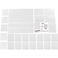 thumbnail image 5 of 24 Slots Paper Mail Organizer, Literature Organizer for Classroom, Desktop File Sorter for Office, Mail Center Paper Storage for Home & Office Mailbox School Classroom Keepers (White), 5 of 7