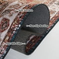 thumbnail image 6 of SAFAVIEH Tucson Faith Traditional Machine Washable Area Rug, Ivory/Green, 10' x 14', 6 of 10