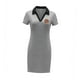 thumbnail image 3 of Vestido de verano para mujer, vestido con cuello transpirable para viajes, oficina, playa, desplazamientos M, 3 of 7