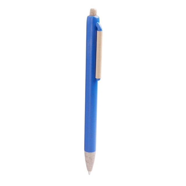 Bolígrafo Kibrit Eco-Friendly azul 1.1 x 14.2