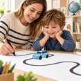 thumbnail image 5 of Smart Inductive Toy Car, Line Sensing Automatic Driving Vehicle, Multi Style Engineering And School Bus Toy, Interactive Track Following Toy For Desktop Game And Leisure Time, 5 of 5