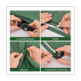 thumbnail image 3 of 1000L Imperméable à l'Eau Couvercle du Réservoir d'Eau de Pluie Réservoir d'Eau de Pluie Oxford Tissu UV Protection Couvercle du Réservoir d'Eau de Jardin Couvercle Vert, 3 of 6