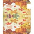 thumbnail image 3 of Sunflower Maple Leaves Pumpkin Autumn Fall Flowers Mailbox Covers Standard Size Happy Thanksgiving Day Harvest Welcome Fall Yall Magnetic Mail Wraps Cover Letter Post Box 21" Lx 18" W, 3 of 5