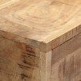 thumbnail image 3 of vidaXL Sideboard 140x35x75 cm Solid Mango Wood 2 Internal Shelves, 3 of 5