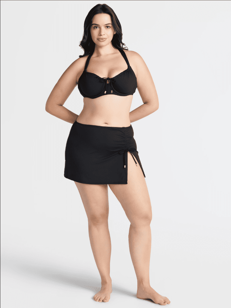 Time and Tru Women's Keyhole Underwire Bikini Top, Sizes XS-2X