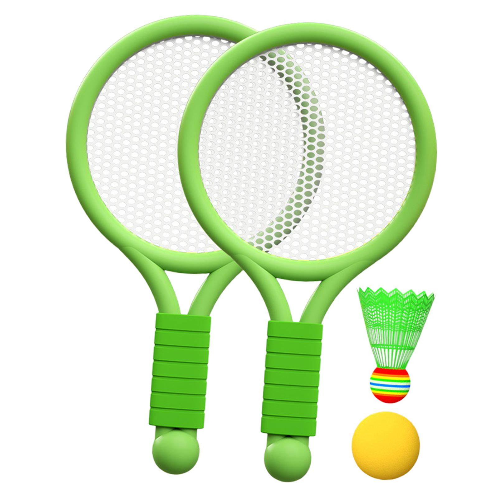 GARENDE Children Badminton Tennis Set Tennis Racket for Kids for Yard Girls Backyard Green