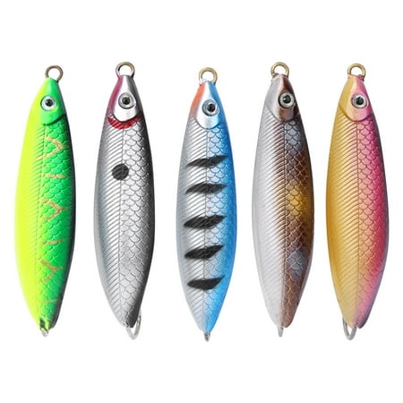5 pcs 6cm/7.2g Warped Lips Swimbait Artificial Fishing Lures Hard Baits with Hooks Fish Tackle Accessories