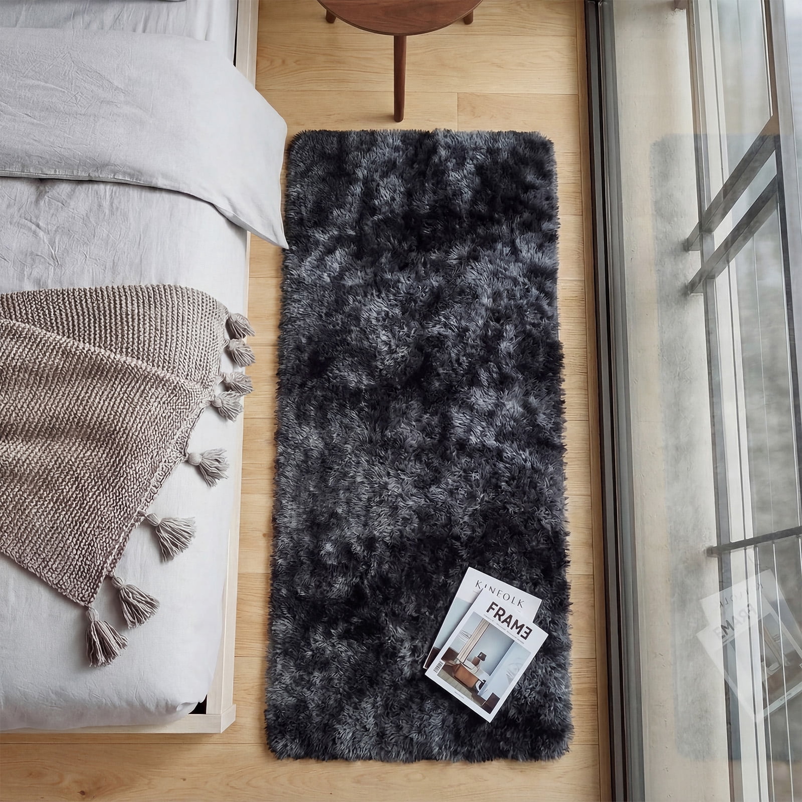 YEERSWAG Area Rugs for Living Room Shaggy Area Rug Indoor Anti-Skid Washable Fluffy Rug,Bedroom Dining Room Carpet Floor Mat