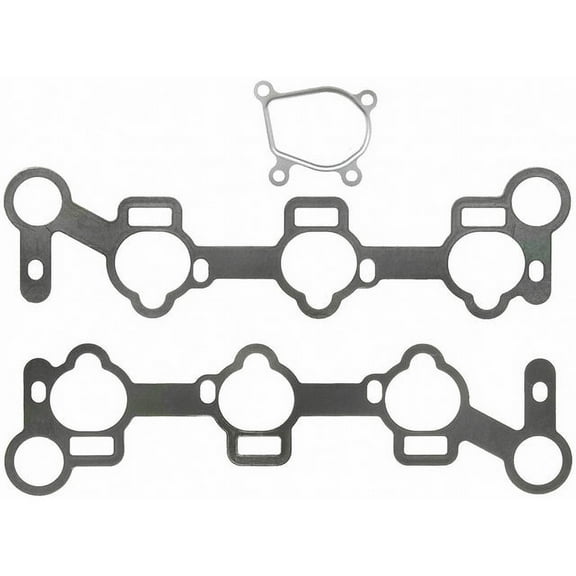 Lower Intake Manifold Gasket Set - Compatible with 1989 - 1998 Mazda MPV 3.0L V6 1990 1991 1992 1993 1994 1995 1996 1997