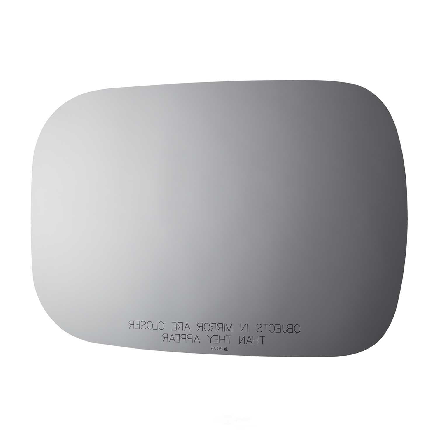 Burco Side View Mirror Replacement Glass - Clear Glass - 3076