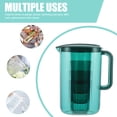 thumbnail image 4 of Miangastore Pichet d'Eau Froide Vert pour Rangement en Plastique PP Portable avec Poignée et Grande Capacité 1 Ensemble, 4 of 8
