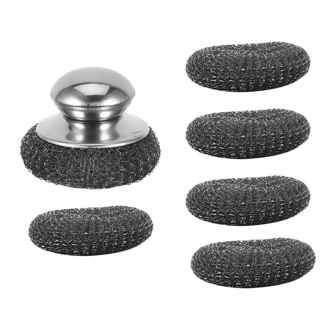 FENGGUIQU De Acero Inoxidable Reutilizable Para Limpieza Profunda De Platos Y Ollas