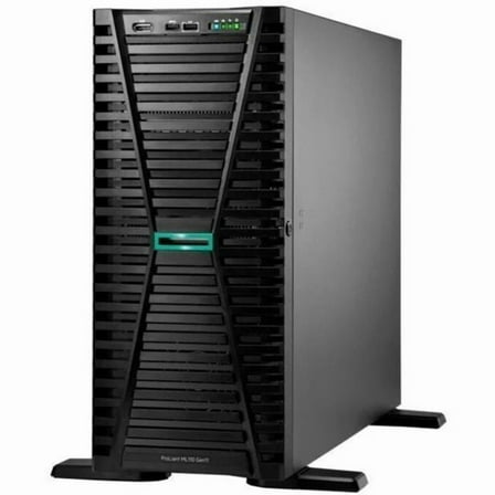HPE ProLiant ML110 G11 4.5U Tower Server, 1 x Intel Xeon Gold 5416S 2 GHz, 64 GB RAM, 1.92 TB SSD, (2 x 960GB) SSD Configuration, NVMe, Serial ATA/600, 12Gb/s SAS Controller