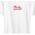 thumbnail image 3 of Barbie - Barbie Stacked Logo - Women's Short Sleeve Graphic T-Shirt, 3 of 5