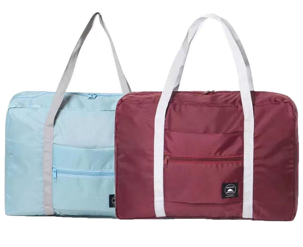 小物入れ Waterproof Folding Bag 2 pack For Spirit Airlines Personal Item Bag 18x14x8 Foldable