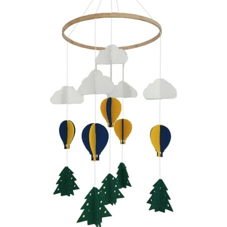 

DOYOUNG Crib Mobile Rattle Toy Baby Felt Wind Chime Pendant Bed Bell Hanging Decoration