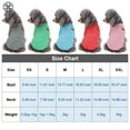 thumbnail image 2 of Luxtrada Pet Dog Classic Knitwear Sweater Fleece Coat Soft Thickening Warm Pup Dogs Shirt Winter Pet Dog Cat Clothes Soft Puppy Customes Clothing Winter Doggie Sweatshirt for Small Dogs, 2 of 6
