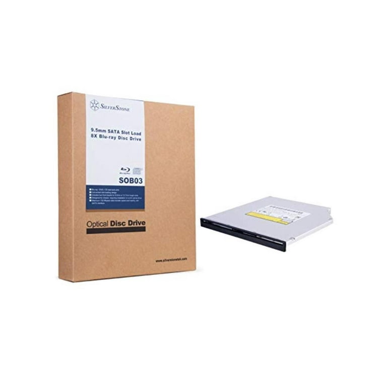 Panasonic UJ267 9.5mm Slim Slot-In BD-RW, Blu-ray/DVD/CD Read and