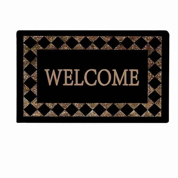 Entrance Door Mats Large Doormat Non-Slip Welcome Doormat Heavy Duty Door Mat Doormat For Front Door