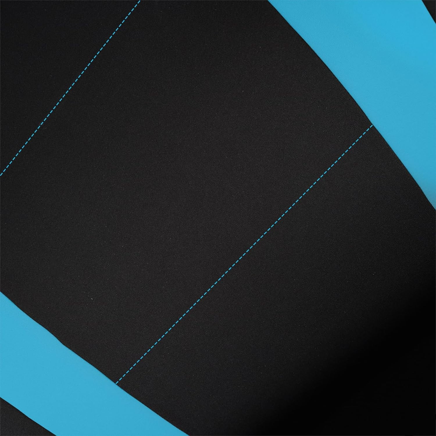 Flying Banner Car Seat Covers Front Seats Rear Bench Polyester car seat Protectors Easy installations Rear Bench Split Classic Man Lady Truck (Full Set - Low Back - Combo Pack, Black Mint Blue)