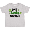 thumbnail image 3 of Inktastic One Lucky Sister with Shamrocks Girls Toddler T-Shirt, 3 of 5