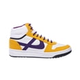 thumbnail image 2 of Tenis Panam Bota Hombre Mujer Casual Urbano Tipo Piel blanco 27 Panam 126C1D, 2 of 7