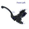thumbnail image 2 of For HONDA XR50 CRF50 Motorcycle Black Brake Lever L+R Handle Clutch Accessories, 2 of 11