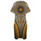 thumbnail image 4 of Fire Spirit-vestido largo holgado con bolsillos para mujer ropa de verano mono naranja, 4 of 6