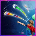 thumbnail image 3 of Sandbags Meteor Ball Children's Sports Throwing Ribbon Ball Tail Catch Tail Soft Ball Sense Equipment for Outdoor Teaching Aid, 3 of 9