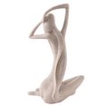 thumbnail image 4 of La Estatua de Del Bailarín de Escultura Tallada Estatuilla Decoración de en hogar Hugo Escultura de bailarina de piedra arenisca, 4 of 6