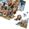 thumbnail image 5 of Rompecabezas de 1000 piezas para adultos, rompecabezas de animales salvajes de la selva, juego familiar, regalo para amigos TUNC Sencillez, 5 of 5