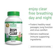 Botanic Choice Respi Clear® Respiratory Dietary Supplement, 90 capsules