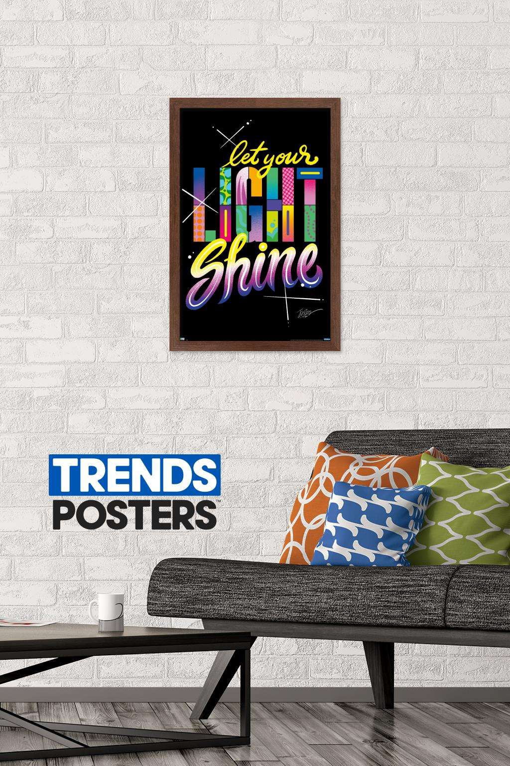 Jason Naylor - Let Your Light Shine Wall Poster, 14.725" x 22.375", Framed