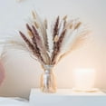 thumbnail image 7 of Luxcidy Dried Pampas Grass Decor 100 Stems, Boho Wedding Flowers with Bunny Tails, Natural Dried Floral Arrangement for Home Table, Village Farm & Party Decor, 7 of 7